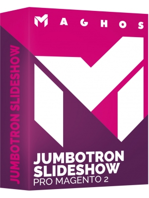 Jumbotron slideshow pro Magento 2